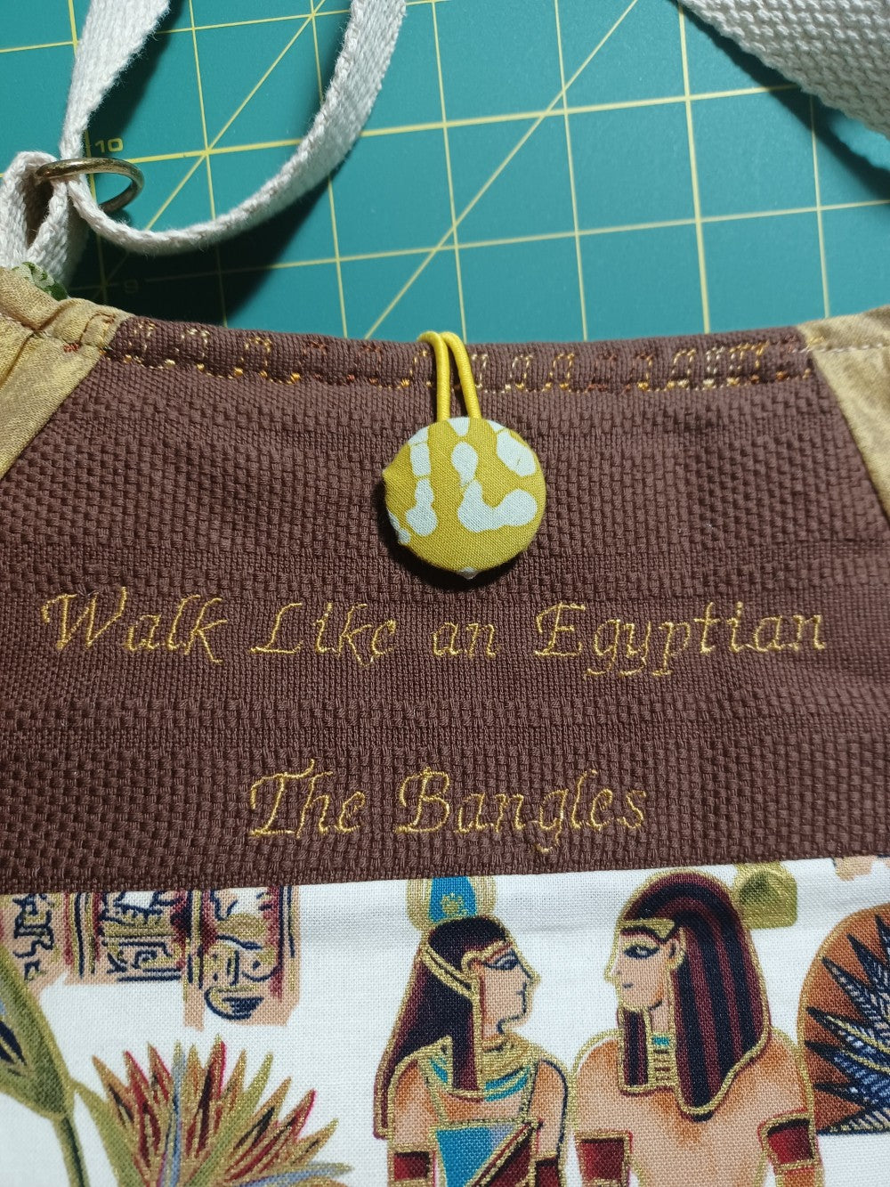 Walk Like An Egyptian Bangles OOAK Handbag