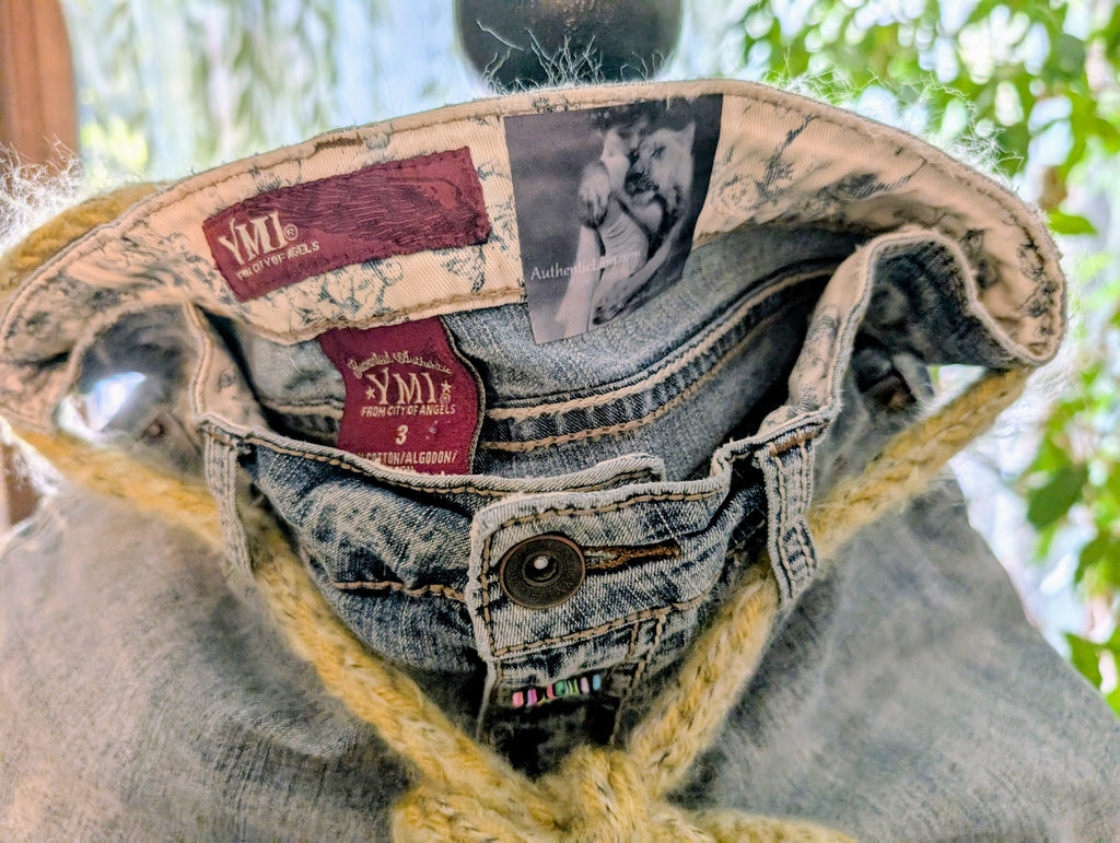 Festival Style Upcycled Jeans