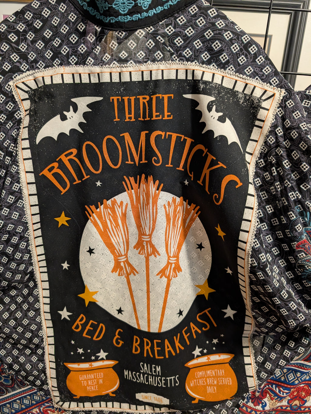 Salem 3 Broomsticks Bed & Breakfast Long Kimono