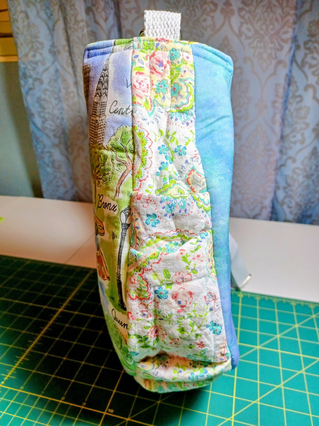 The BIG Apple NYC Quilted Applique OOAK Handbag