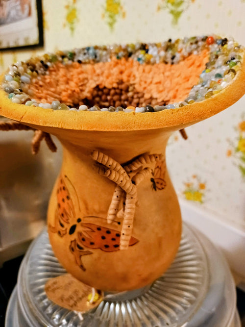 Imagine (Lennon) Butterfly Cocoon Gourd Vase