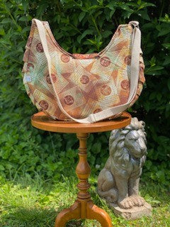 Zodiac Applique Tarot Embroidered OOAK Handbag