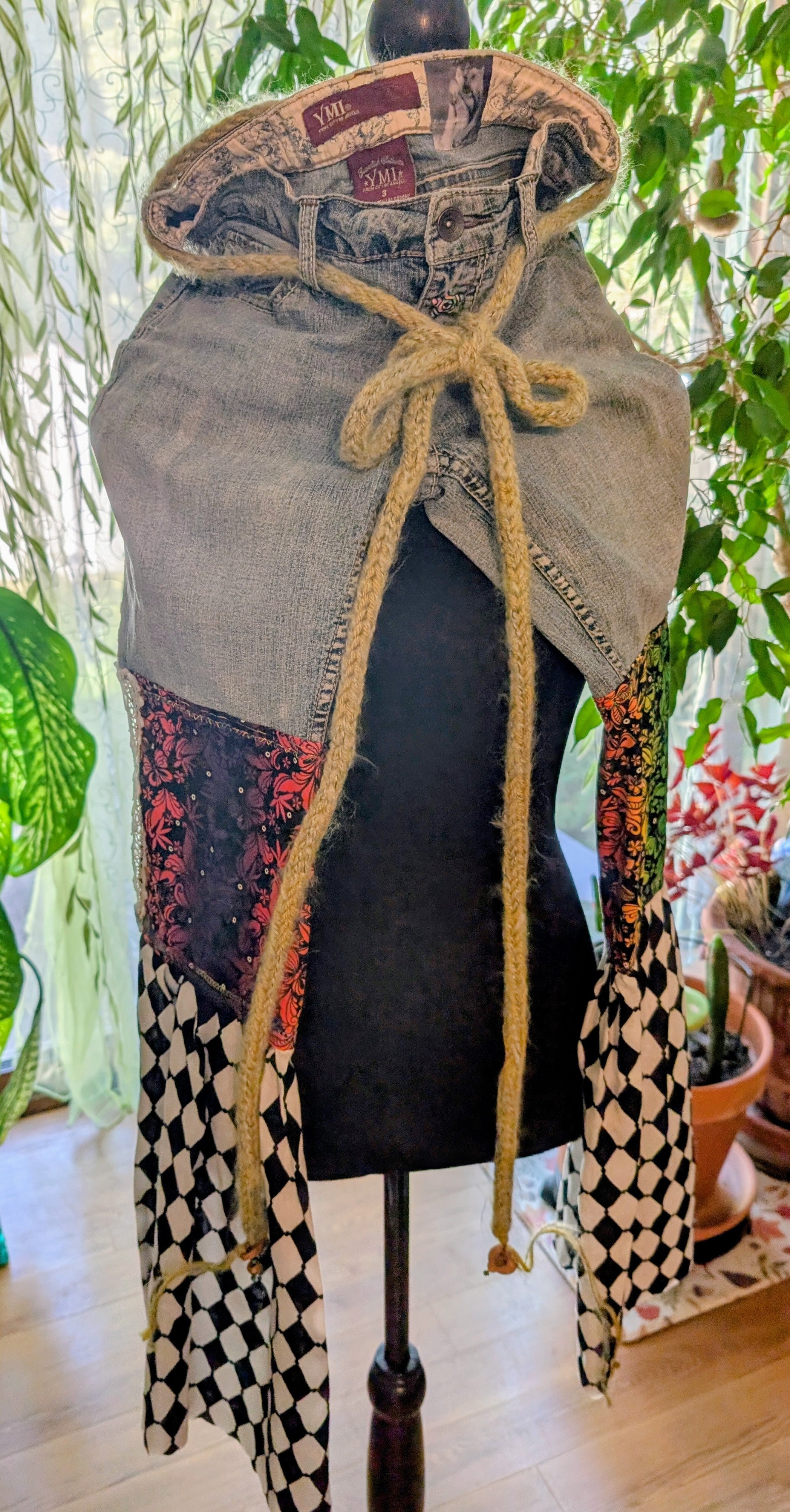 Festival Style Upcycled Jeans