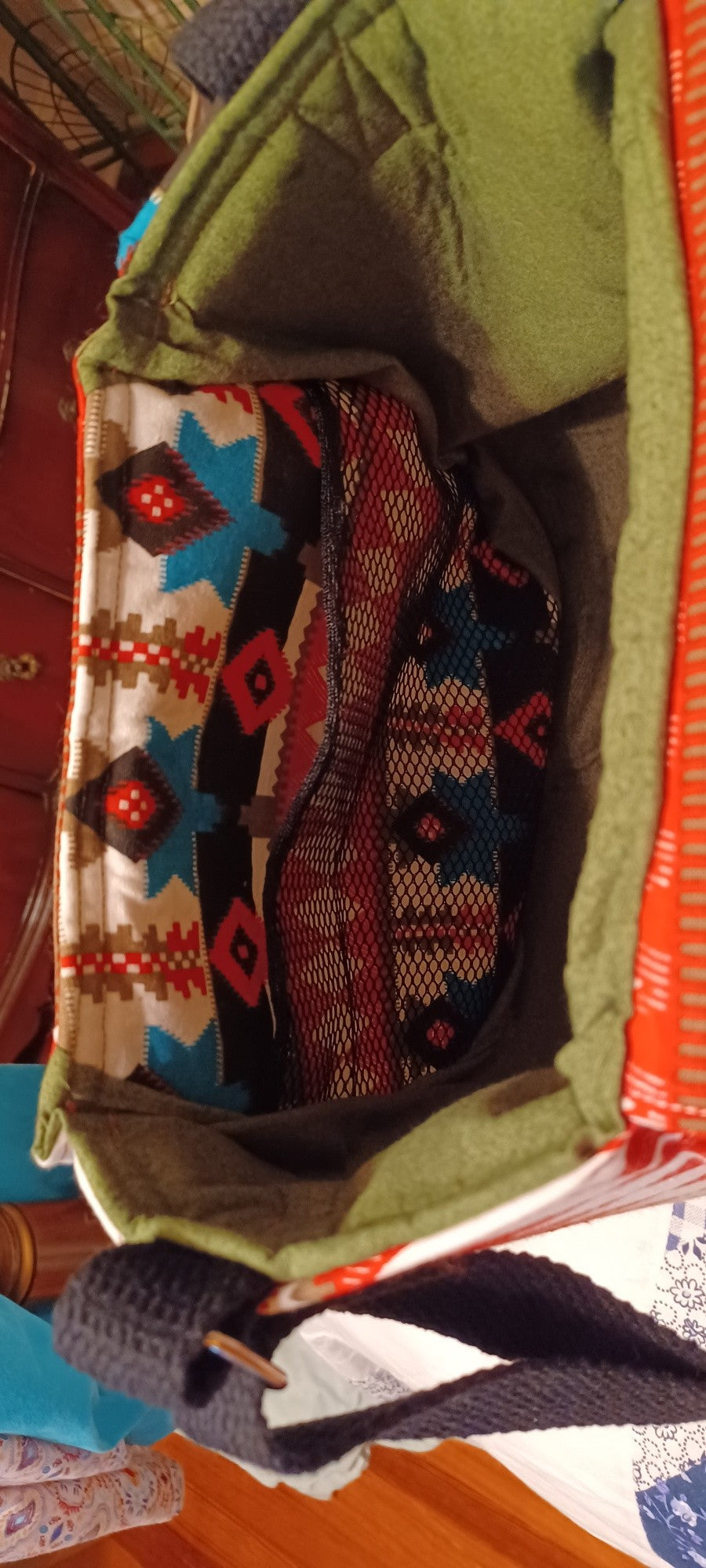 Stay Wild Moon Child Embroidered OOAK Handbag