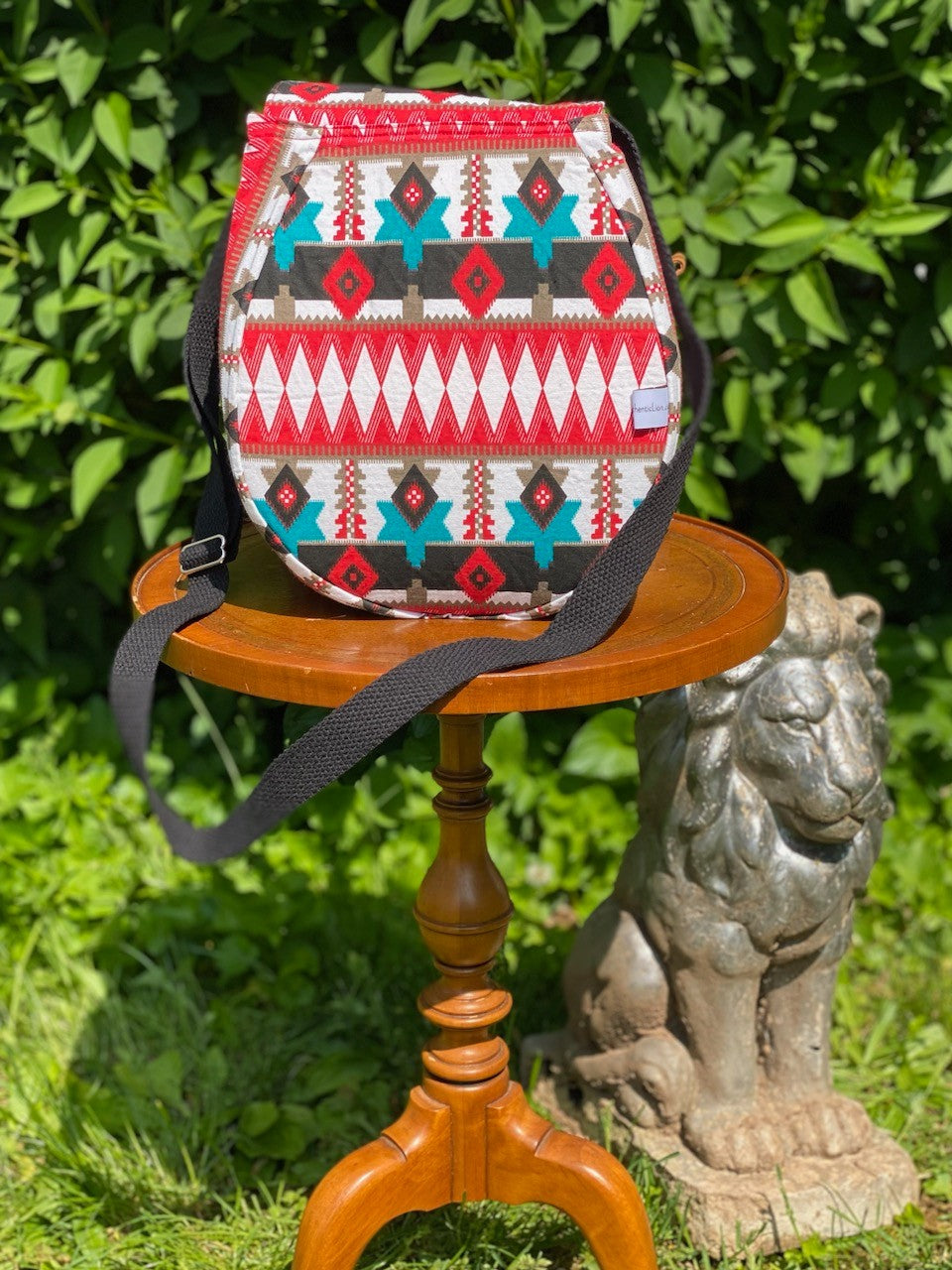 Stay Wild Moon Child Embroidered OOAK Handbag